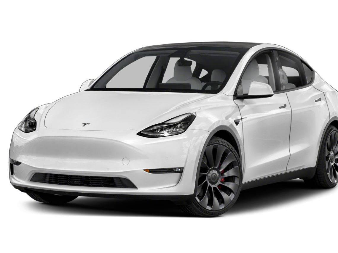 TESLA MODEL Y 2021 5YJYGDED6MF110172 image